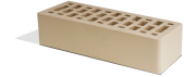 Маркинский кирпич с гладкой (классической) поверхностью, оттенок светло-бежевый
