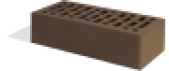   Маркинский кирпич с гладкой (классической) поверхностью, оттенок британия.